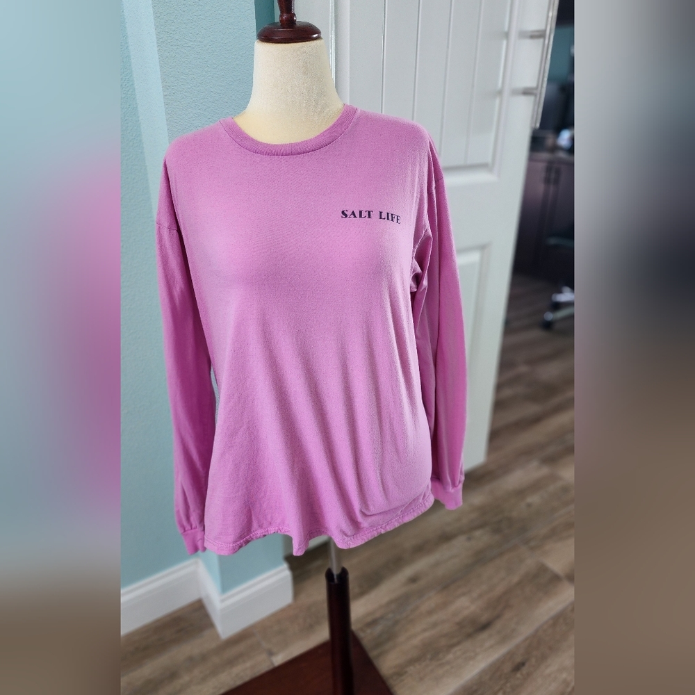 SALT LIFE Long Sleeve Tee, Size Large
